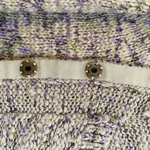 WORTH clothing amazing multicolor snap closure cardigan in size medium. - Picture 12 of 12